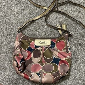 Coach Signature Multicolor Crossbody Bag